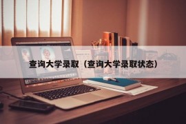 查询大学录取（查询大学录取状态）