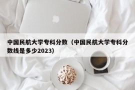 中国民航大学专科分数（中国民航大学专科分数线是多少2023）