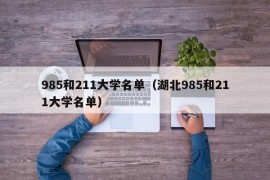 985和211大学名单（湖北985和211大学名单）