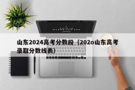 山东2024高考分数段（202o山东高考录取分数线表）