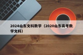 2024山东文科数学（2020山东高考数学文科）