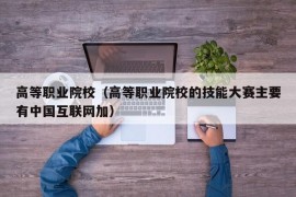 高等职业院校（高等职业院校的技能大赛主要有中国互联网加）