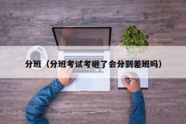 分班（分班考试考砸了会分到差班吗）