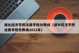 湖北经济学院法商学院分数线（湖北经济学院法商学院分数线2022年）