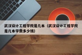 武汉设计工程学院是几本（武汉设计工程学院是几本学费多少钱）