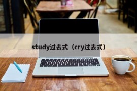 study过去式（cry过去式）