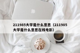 211985大学是什么意思（211985大学是什么意思在线电影）