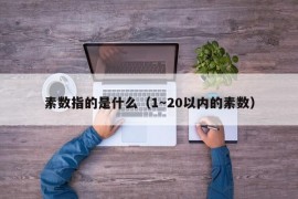 素数指的是什么（1～20以内的素数）