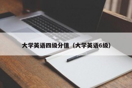 大学英语四级分值（大学英语6级）