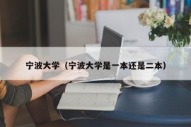 宁波大学（宁波大学是一本还是二本）