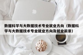 数据科学与大数据技术专业就业方向（数据科学与大数据技术专业就业方向及就业前景）