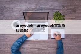 areyouok（areyouok雷军原版歌曲）